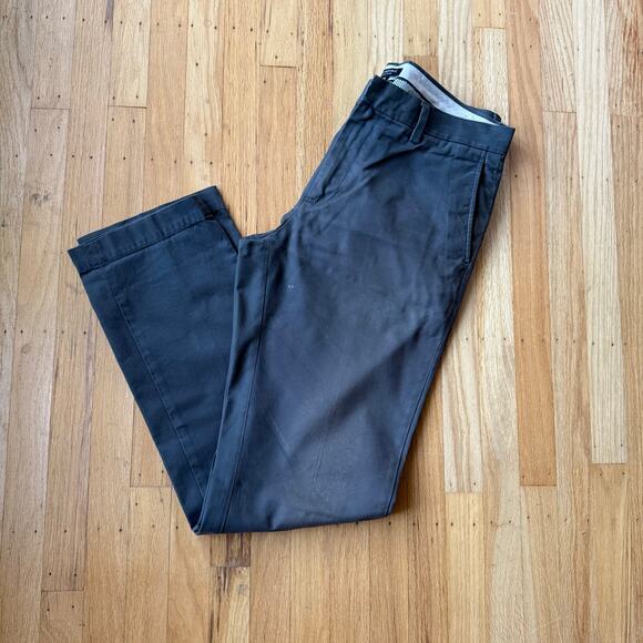 Banana Republic Emerson Chino Olive Green Pants Size 32 x 34 Casual Preppy - Picture 7 of 9